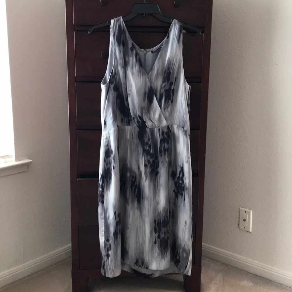 Silk ombré dress